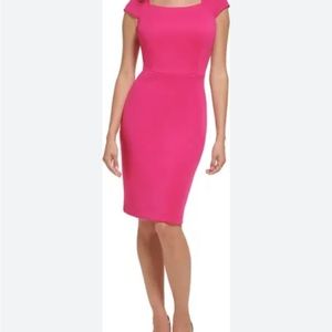 Calvin Klein Women's Scuba Sheath Dress